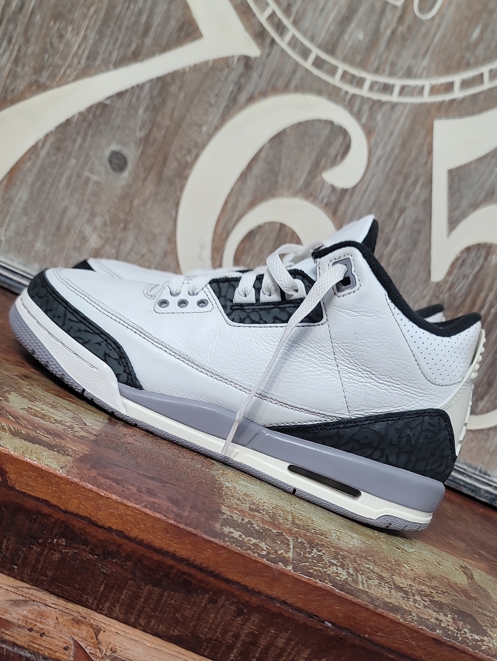 Nike Air Jordan 3 Retro 'Cement Grey' Wmns 8.5 (Good Condition) (Read Listing)